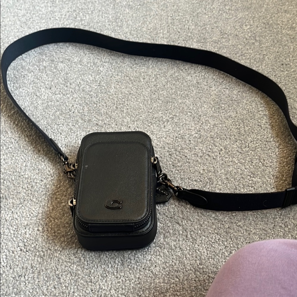 Black Coach Crossbody Bag